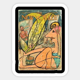 COVER SPORT - BEACH NEW YORK Sticker